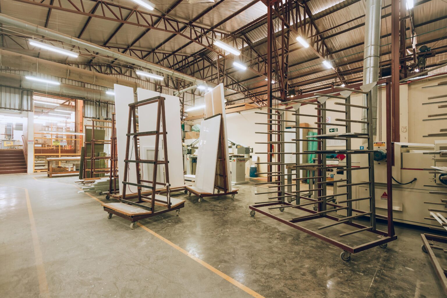 Industrial warehouse interior Greater Noida