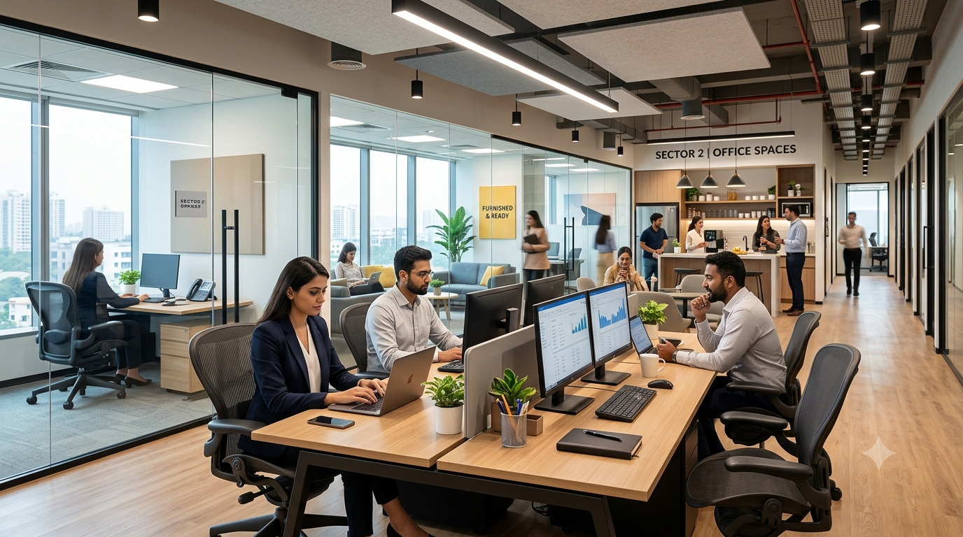 Fully Furnished Offices for Rent in Noida Sector 2