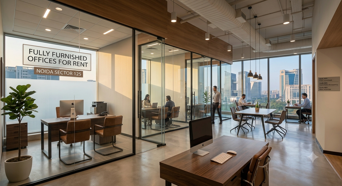 Fully Furnished Offices for Rent in Noida Sector 125