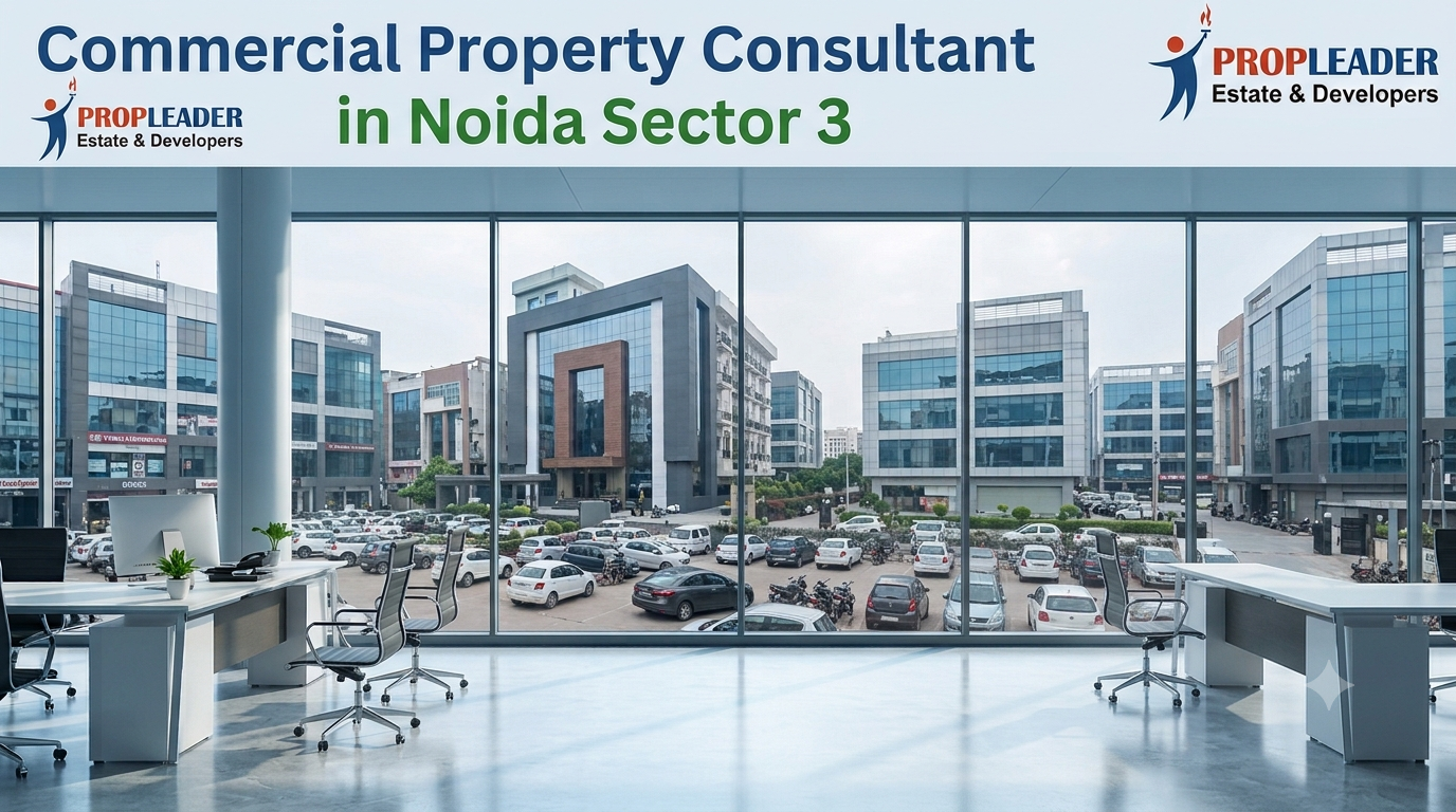 Commercial Property Consultant in Noida Sector 3 | PropLeader Estate & Developers