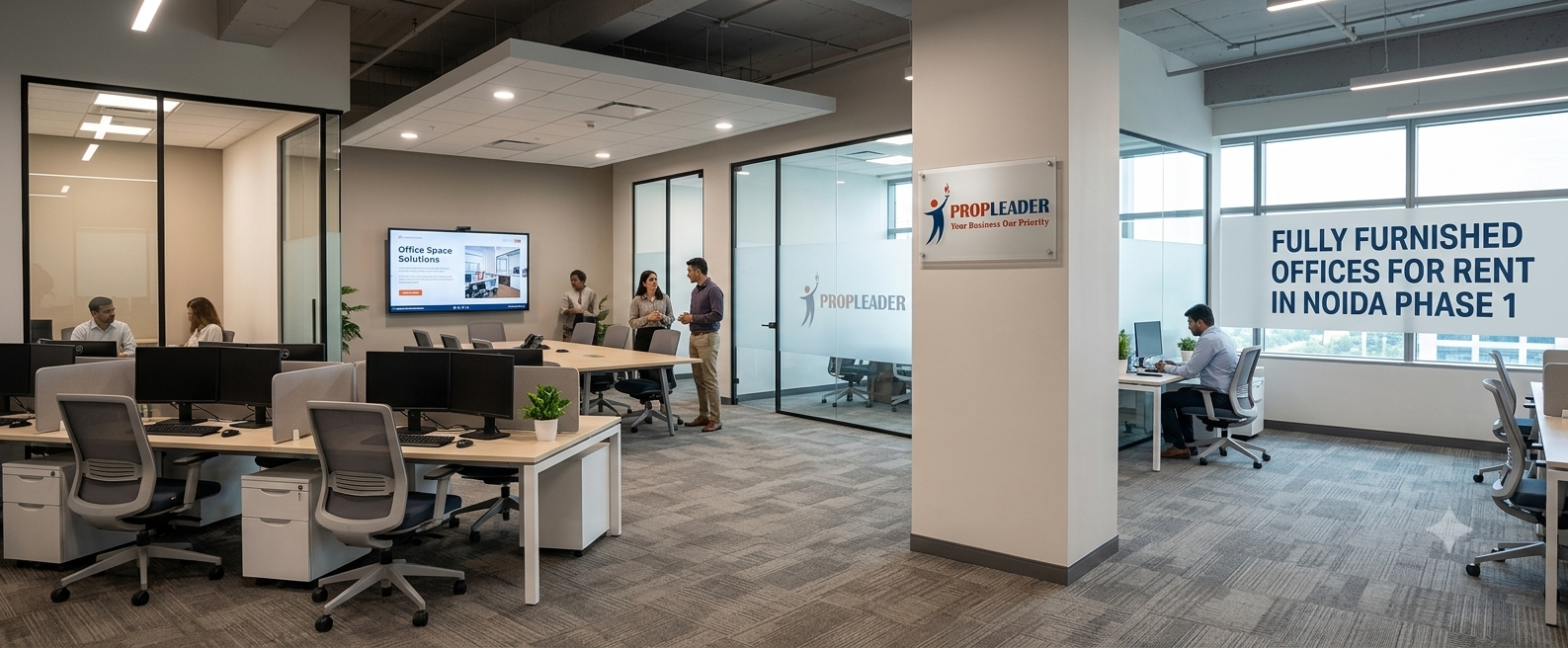 Fully Furnished Offices for Rent in Noida Phase 1